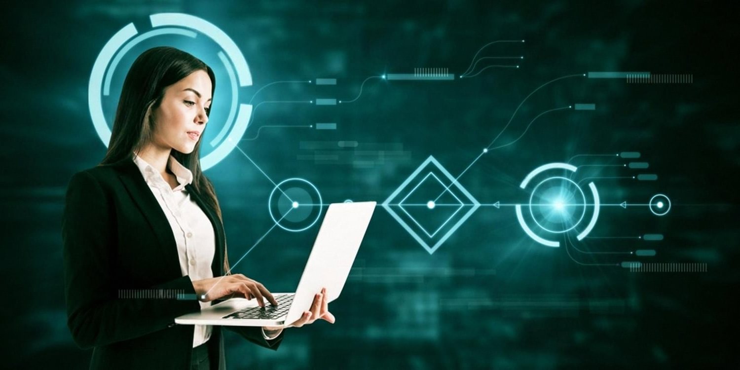 Compliance officer reviewing digital PEP screening dashboard for UAE customer due diligence
